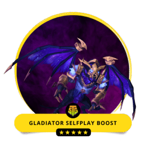 Play for Gladiator title and Astral Gladiator’s Fel Bat mount with Selfplay boost in TWW Season 3