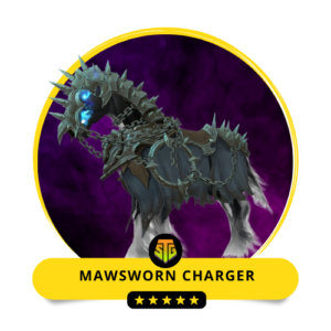 WoW The War Within Mawsworn Charger Mount Boost Service