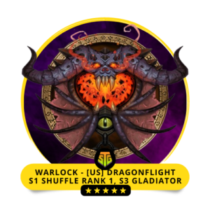 Buy an exclusive Dragonflight Warlock on US with S3 Verdant Gladiator's Slitherdrake mount in Bags, Crimson Legend rank 1 title and more. Lifetime Warranty!