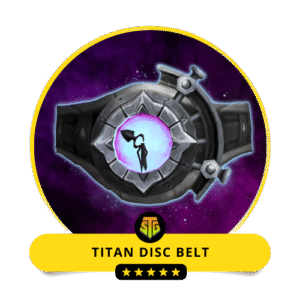 Buy WoW Titan Disc Belt boost and get the new BiS Belt/Waist item with powerful abilities to dominate delves in the patch 11.1.7 of The War Within Season 2