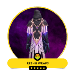 Icon of the Reshii Wraps with the text Reshii Wraps
